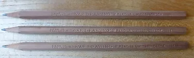 3  War Drawing Pencils. Made In England London. 2H NOS  • £6