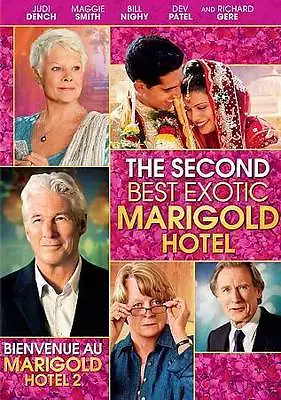 The Second Best Exotic Marigold Hotel (DVD 2015 Canadian) • $2