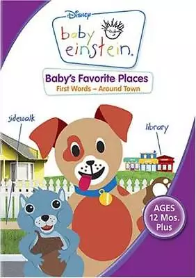 Baby Einstein - Baby's Favorite Places - First Words Around Town - VERY GOOD • $3.68