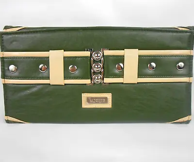 Miche Magnetic Purse Shell Handbag Cover Green Beige • $11.24