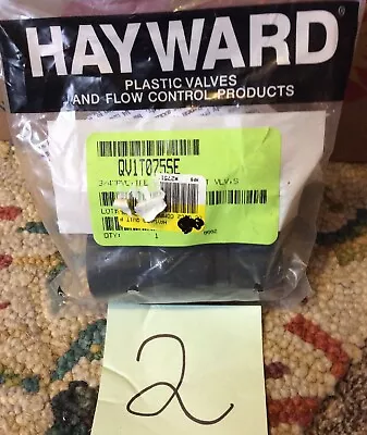 Hayward QV1T075SE 3/4  PVC Ball Valve TFE Seat Schedule 80 • $16.19