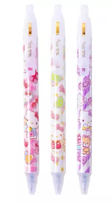 Sanrio Hello Kitty Double Layer 0.5mm Black Gel Pen With Clip • $5.95