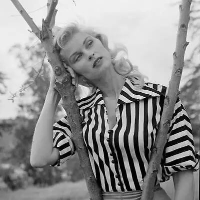 $9 • Buy Actress Irish Mccalla Poses At Home In LA 1956 OLD PHOTO 30