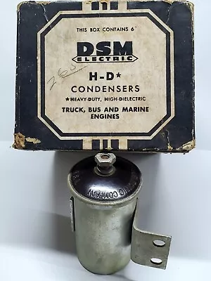 DSM Condenser 1930s 1040s 1950s External Mallory Condenser NORS Tested OldSchool • $59.99