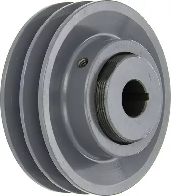 2VP50-1 1/8  Bore Variable Pitch Sheave Adjustable Pulley Two Grooves 2VP50118 • $64.99