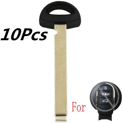 10Pcs Insert Remote Key Blank Blade Emergency For Mini Cooper S F54 F56 F57 F60 • $35