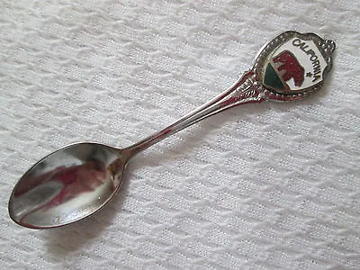$4 • Buy Vintage California Bear Decorative Collectible Miniature Spoon