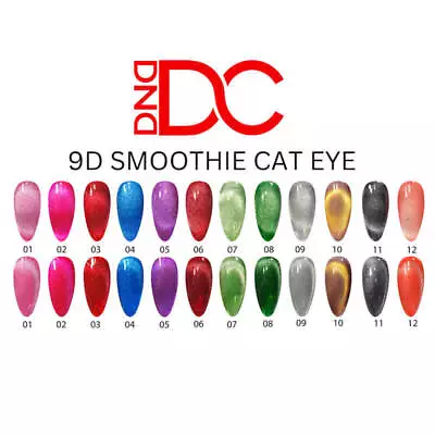 DND DC Gel Polish 9D Cat Eye 0.5 Oz • $11.99