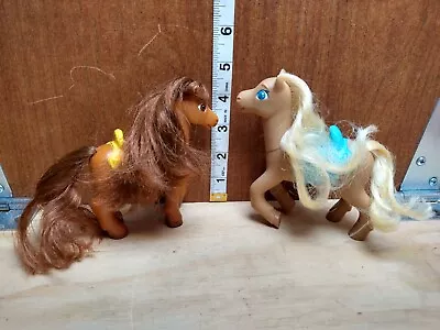 2 PONY'S Dora The Explorer Stable Spare Part Diego PONY & Dollhouse Horse Pony  • $23.99