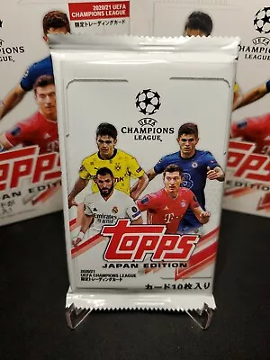 2021 Topps UEFA Champions League Japan Edition 10 Card Pack Chrome Mojo New  • $4.99