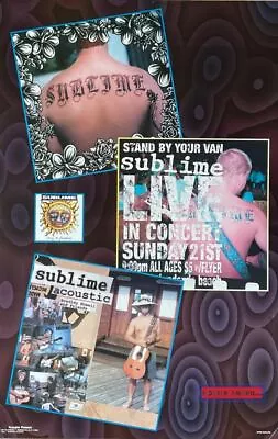 $72.92 • Buy Sublime Live In Concert Vintage 1998 Poster 22 X 34.5