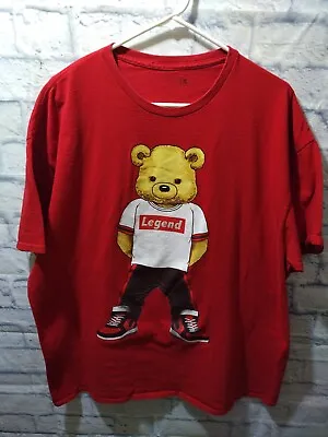 Pre-owned Men's Streetwear Supreme Style Legend Bear XL? • $14.88