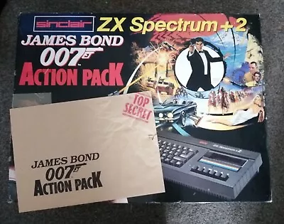 ZX Spectrum 128K+2 Boxed Plus Joystick & Large Games Bundle • £244.99