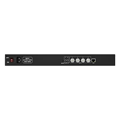 1U Rack 4 Channel H.264/AVC SDI Video Encoder SRT HTTP RTSP RTMP UDP  To IP NVR • $439