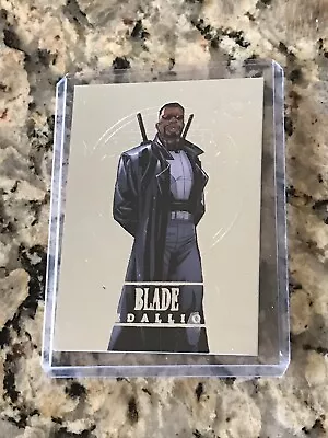 Blade Fleer Ultra Midnight Sons Medallion Card Marvel • $4.99