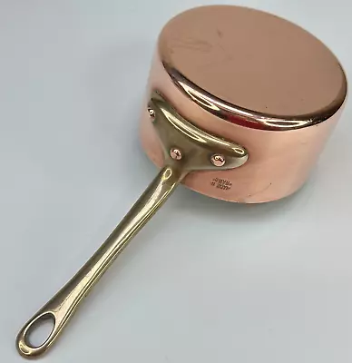 Vintage French Kitchenalia Small Copper Pan Stamped Made In France • $19.91