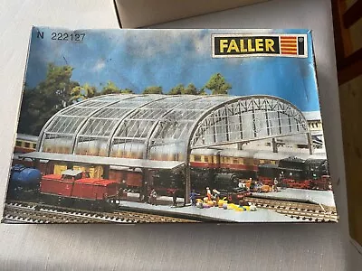 FALLER N Gauge  Platform Trackside Plastic Kit No: FA222127 Station Over Hall. • £18