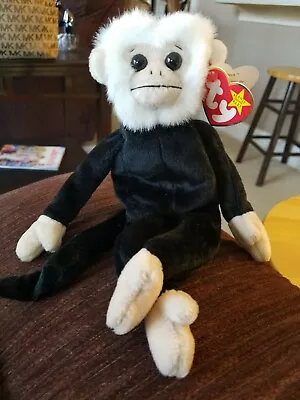 Retired TY Beanie Baby MOOCH The Monkey Collectible With Tag Errors • $179