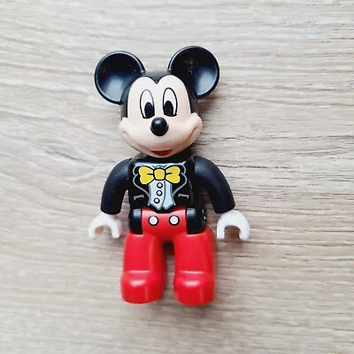 Lego Mickey Mouse Duplo Figure 10597 10941 Yellow Bow-Tie Red Pants Disney Toy • $5.99