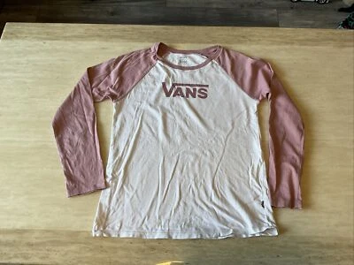 £6 • Buy Ladies Vans Long Sleeve T-Shirt Size Small