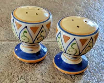 Villa Della Luna Salt And Pepper Shaker Set Pfaltzgraff Excellent • $15