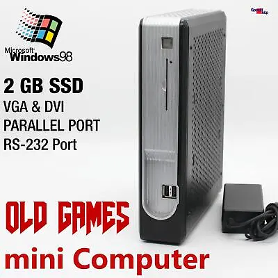 Nano Mini Computer PC For Windows 98 Se Dos Old Games SSD Parallel Games Old • £95.41