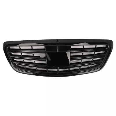 For S65 Grille S550 S63 Black Gloss Fit AMG MAYBACH 2014-2020 Without Camera • $187.99