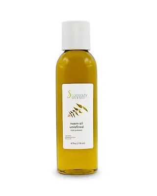 Neem Oil 100% Pure Virgin Unrefined Natural Cold Pressed 4 Oz • $7.09