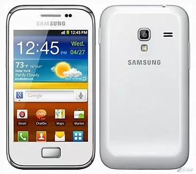 Samsung Galaxy Ace Plus 3G WIFI GPS Android 2.3 Unlocked Smartphone - 5MP Camera • £49.99