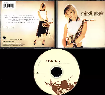 Mindi Abair It Just Happens That Way Cd • $9.95