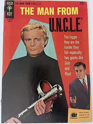 Man From U.N.C.L.E. The #11 (March 1967) Gold Key Comics VF- High Grade UNCLE • $25