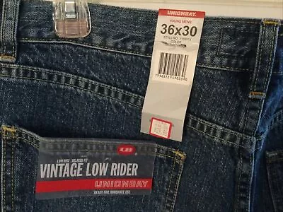 Union Bay Jeans Mens 34x30  Vintage Rider Relaxed New With Tags • $6.99