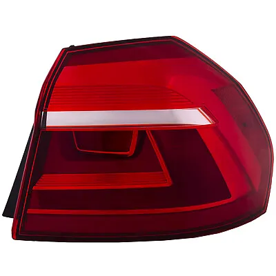 Outer Tail Light Fits Volkswagen Passat 16-17 Passenger Halogen Tail Lamp • $80.39