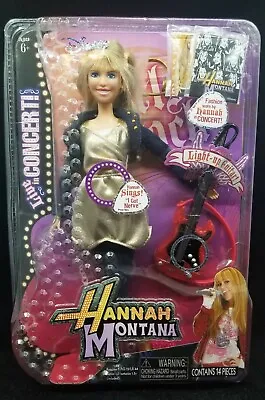 Hannah Montana Live In Concert Doll New In Packaging  2008 • $34.95