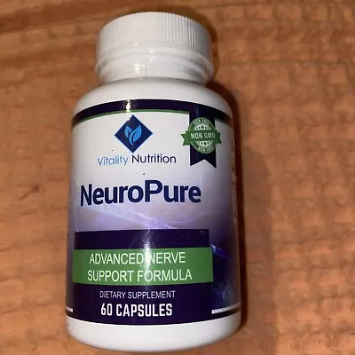 $35 • Buy NeuroPure Nerve Pain PURE Nerve Pain Relief.60Caps. GREAT DEAL🔥🔥Ex23/24