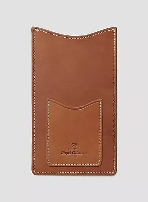Nigel Cabourn Leather IPhone Case Cover Pouch In Tan Brown Made In England • £50