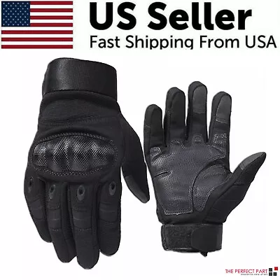 Tactical Motorcycle Motocross Full Finger Gloves Motorbike Riding Racing Mittens • $14.89