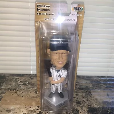 2003 Play Makers Upper Deck Mickey Mantle Bobble Head Mint Condition • $49.95