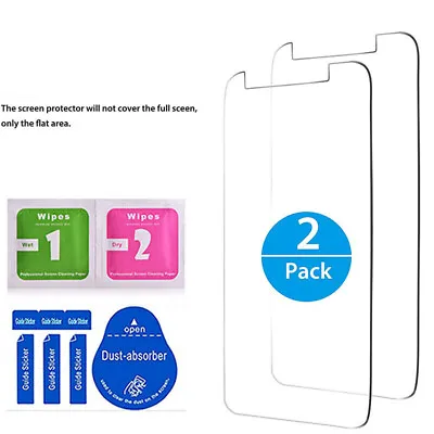 2PCS Tempered Glass Film Cover Saver Guard Screen Protector For Optus X SPIRIT 2 • $8.35