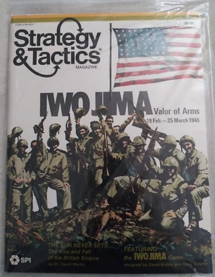 $9.99 • Buy SPI Strategy & Tactics #92 Iwo Jima Unpunched