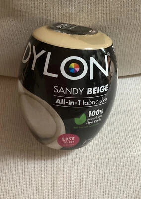 £3.50 • Buy DYLON Washing Machine Fabric Dye Pod, Sandy Beige, 350g