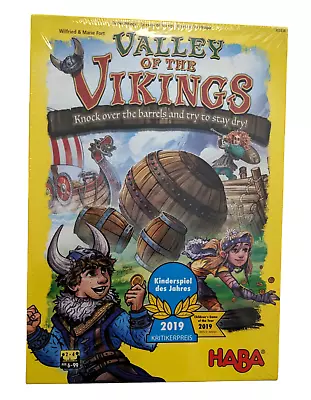 NEW Valley Of The Vikings Board Game 2 To 4 Players Age 6 To 99 HABA Sealed USA • $34.95