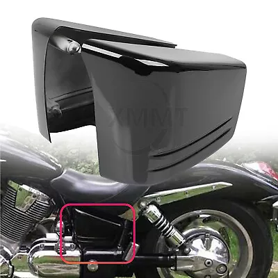 US Battery Side Covers Fairing Gloss Black For Honda VTX1800C/Custom 02-04 06-08 • $47.48