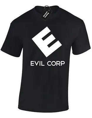 Evil Corp Mens T Shirt Mr Robot Cool Fsociety Hacker Anonymous Funny S - 5xl • £7.99