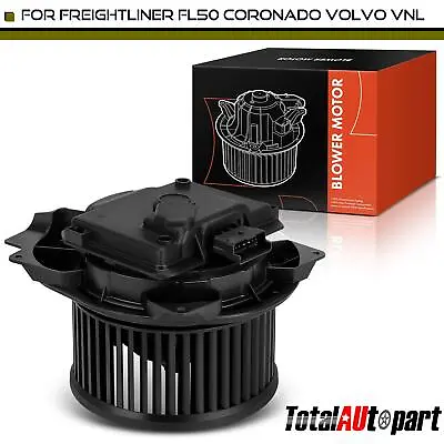 HVAC Blower Motor W/ Fan Cage For Freightliner Coronado FL50 FL60 FL70 Volvo VNL • $103.89