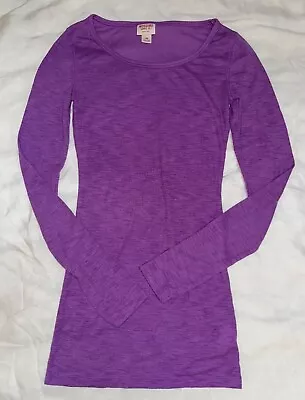 Women's Mossimo Long Sleeve Purple Top Size XS • $13