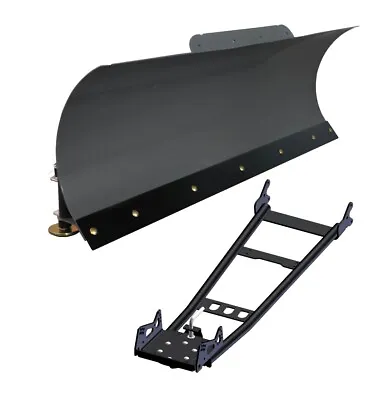 KFI 54  ATV Steel Blade Snow Plow Kit For 2007-2014 Yamaha Grizzly 450 4x4 • $678.85