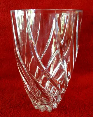 Mikasa Olympus 8 3/8  Lead Crystal Vase • $24.99