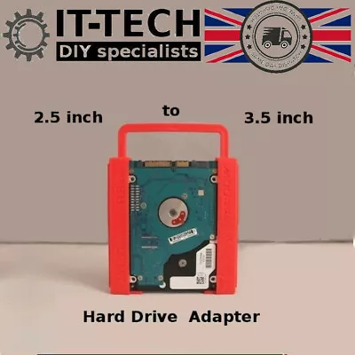 2.5  To 3.5  Inch Adapter Bracket SSD HDD Hard Drive Mounting Tray Caddy Bay • £3.69