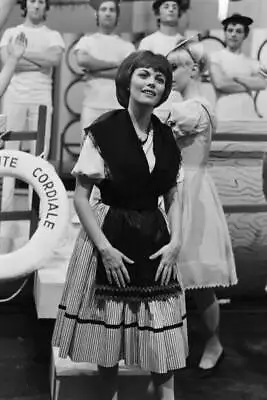 Mireille Mathieu During The Recording Of A Television Show In Paris- Old Photo 5 • $5.46